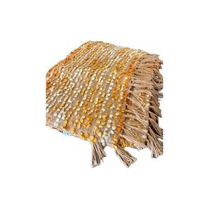 Orange and Yellow 50 x 70 Company C Throw